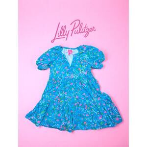 🌴 Lilly Pulitzer Shannon Tiered Swing Mini Dress – Size S – NWOT 🌴